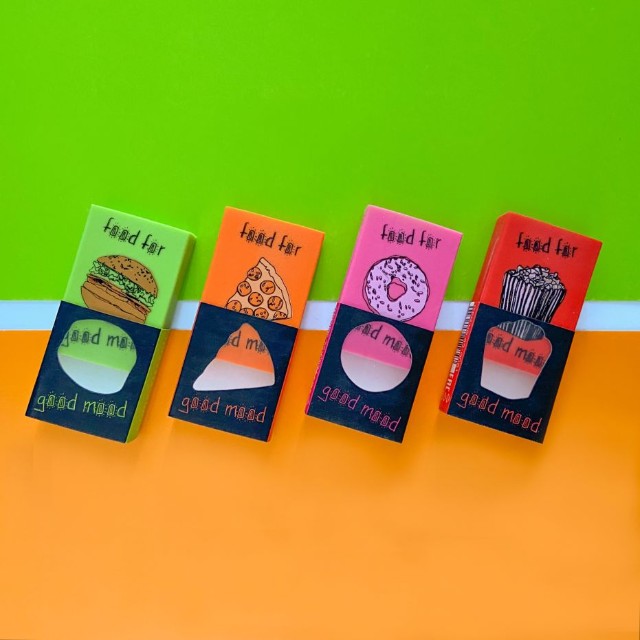 Ластик сув BV HappyGraphix. Fastfood 4 цвета Превью 18