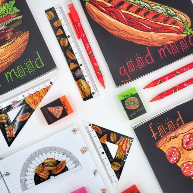 Ластик сув BV HappyGraphix. Fastfood 4 цвета Превью 13