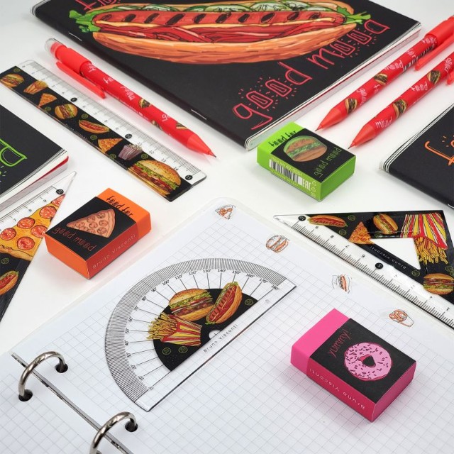 Ластик сув BV HappyGraphix. Fastfood 4 цвета Превью 3