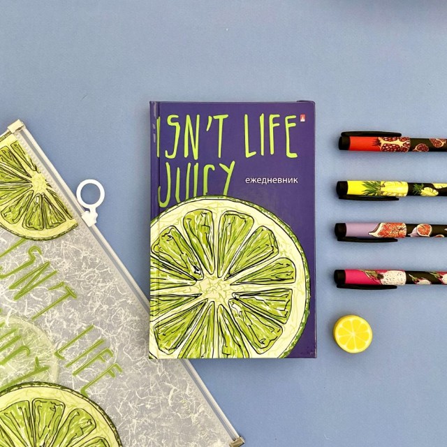 Ручка шариковая синяя BV FreshWrite Fresh&Fruity. Гранат 0,7мм принт Превью 7