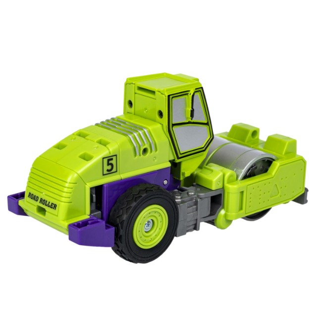 Трансформер 2в1 BONDIBOT Робот-дорожный каток зелёный Превью 6
