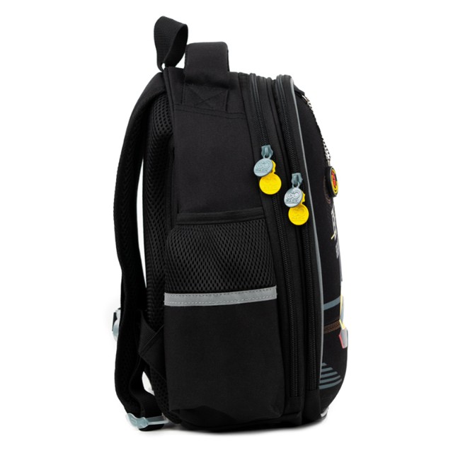 Ранец панцирный GoPack Be Strong Гонки черный Превью 7