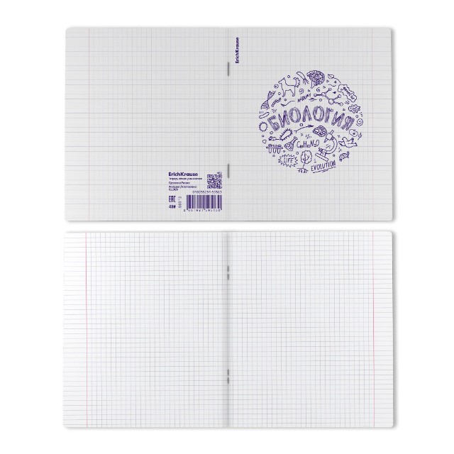 Тетрадь 48л кл темат Биология EK Chaos пластик обл Превью 4