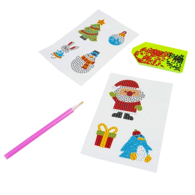 Творч Алмазная мозаика Наклейки С НОВЫМ ГОДОМ! Превью 6