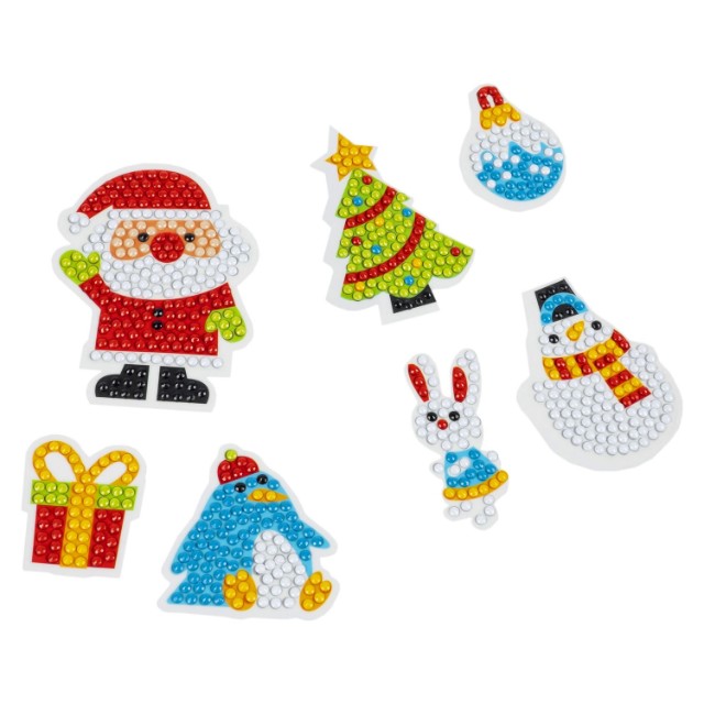 Творч Алмазная мозаика Наклейки С НОВЫМ ГОДОМ! Превью 1