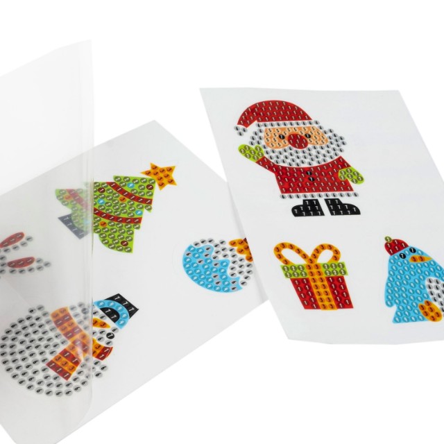 Творч Алмазная мозаика Наклейки С НОВЫМ ГОДОМ! Превью 4