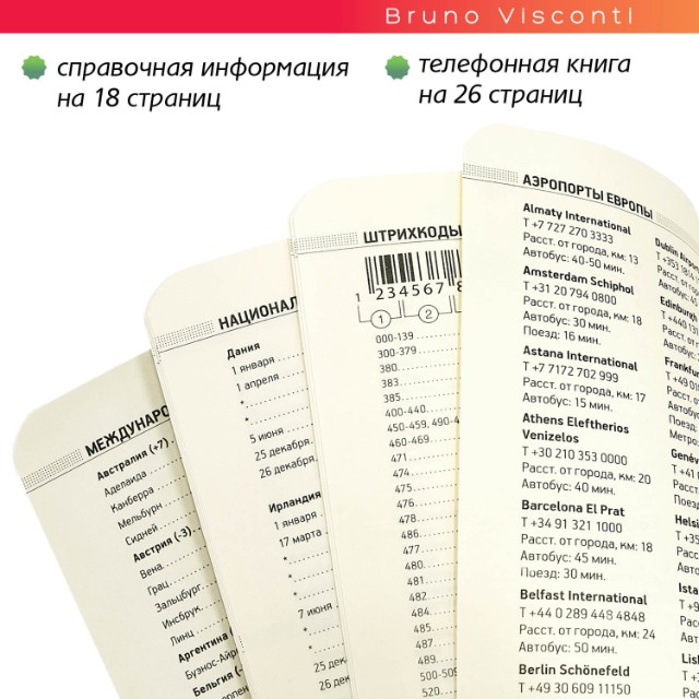 Ежедневник А5 BV Megapolis flex (золото) недат. Превью 11