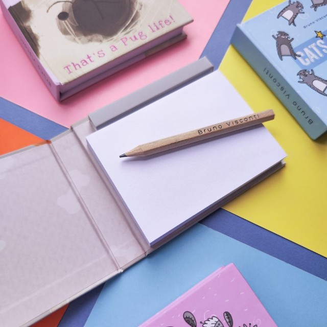 Блок д/записей сув 95*110 100л BV Memory journal (4 видa) отрывной блок, карандаш Превью 12