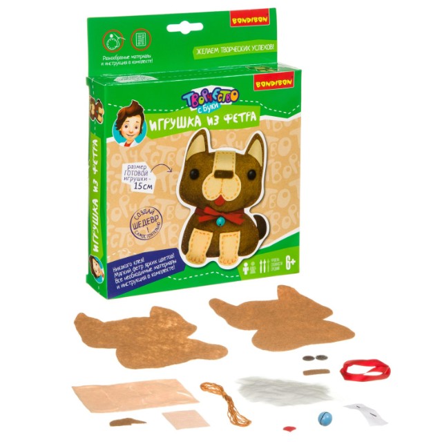 Творч Фетр Игрушка Собачка Превью 2