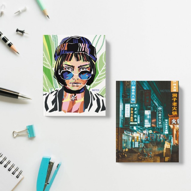 Зап. книжка А6 64л кл тв Bright city Превью 4