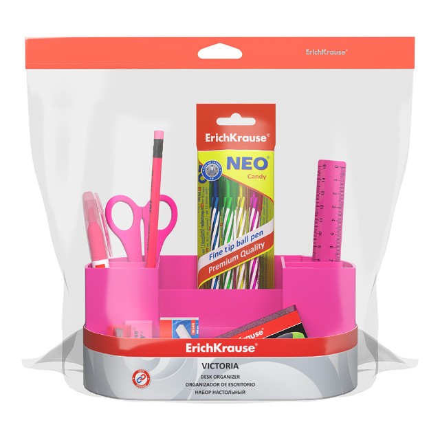 Организатор EK Victoria Neon Solid, розовый Превью 1