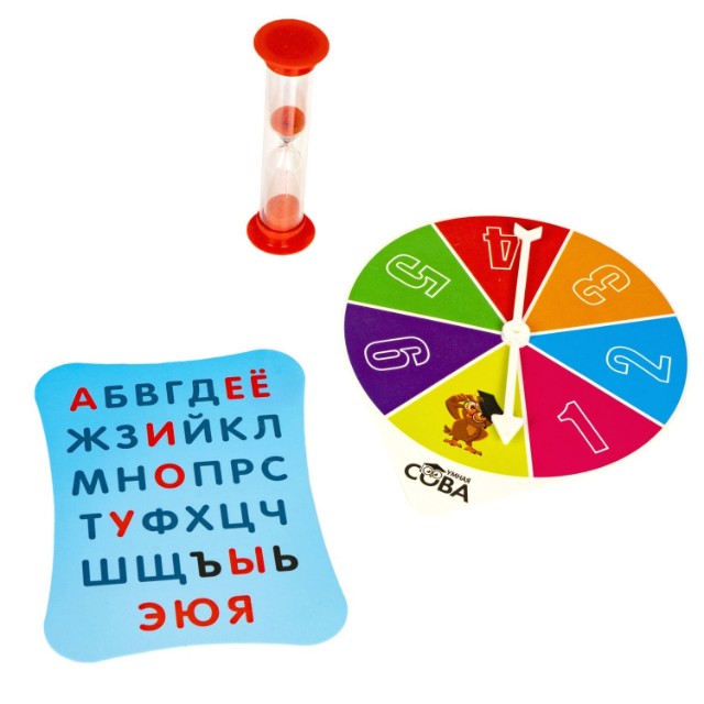 Игра Настольная Викторина Умная Сова Веселый алфавит Превью 2