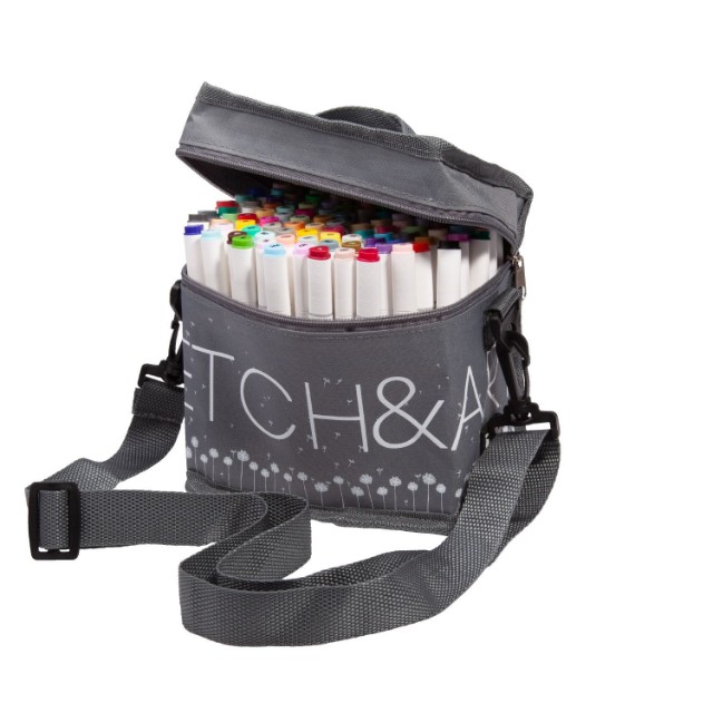 Маркеры д/скетчинга двуст 120цв 1-6мм BV Sketch&Art Превью 1