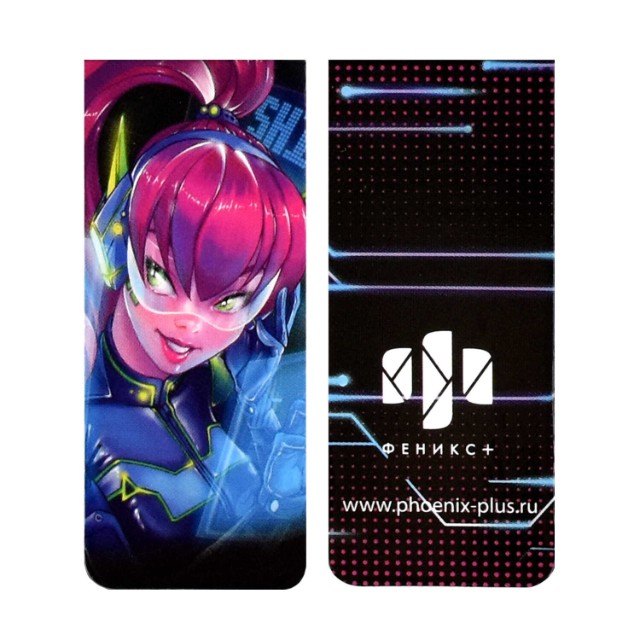 Закладка-магнит 4шт Романтичные девушки (25*38мм) Превью 5