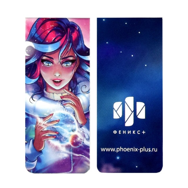 Закладка-магнит 4шт Романтичные девушки (25*38мм) Превью 4