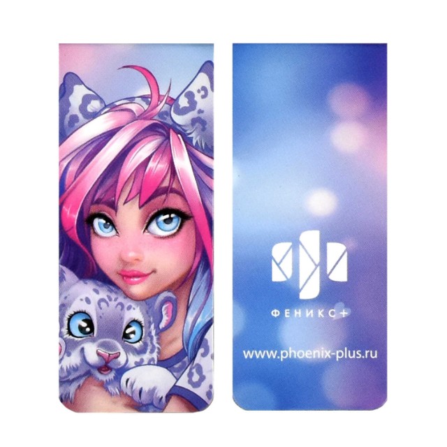 Закладка-магнит 4шт Романтичные девушки (25*38мм) Превью 2