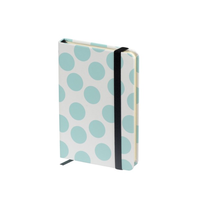 Зап. книжка А6 100л кл тв BV Megapolis journal Light blue Polka dots Превью 3