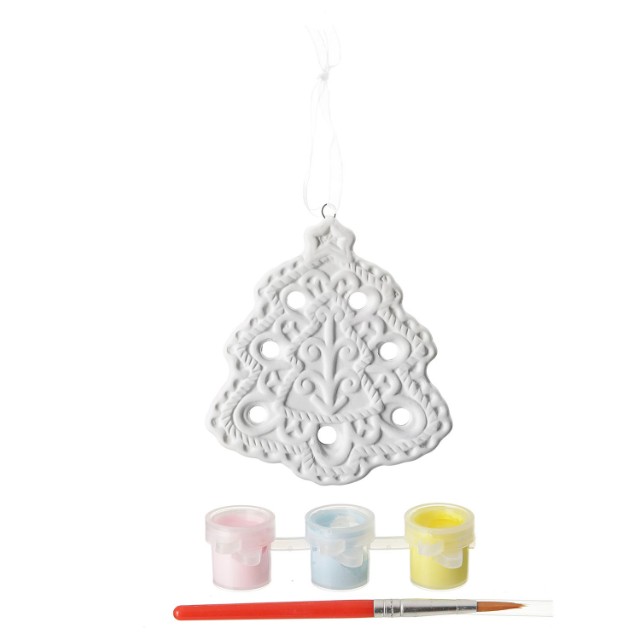 Творч Ёлочные украшения своими руками Ёлочка (на карте домик) Превью 1