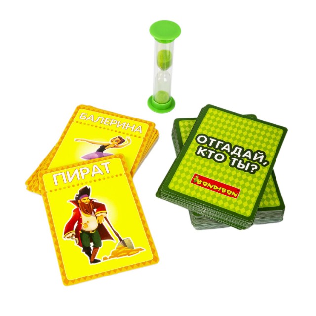 Игра Настольная Викторина Отгадай, кто ты? Превью 1