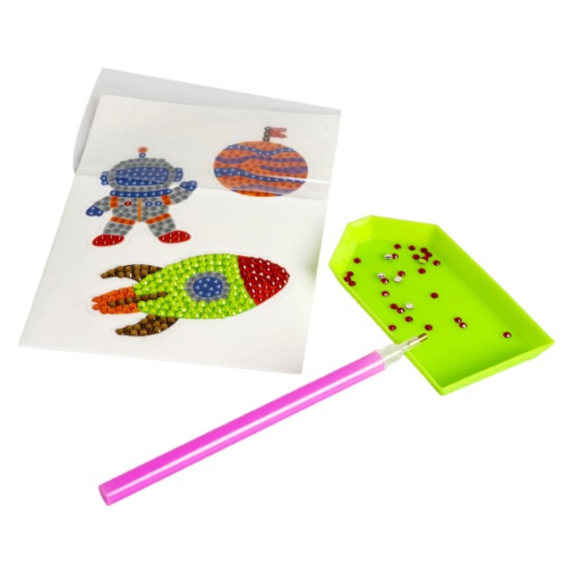 Творч Алмазная мозаика Наклейки Космос Превью 2