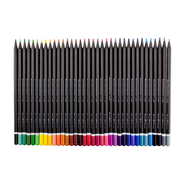 Карандаши цветные 36 цв пластик BV BlackWoodColor Превью 3