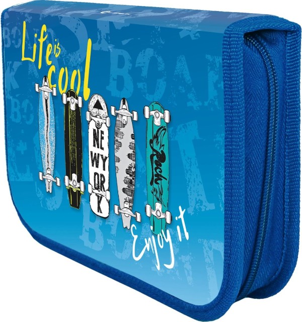 Пенал 1 отд пуст 2 откид планк Lamark SkateBoard Превью 2