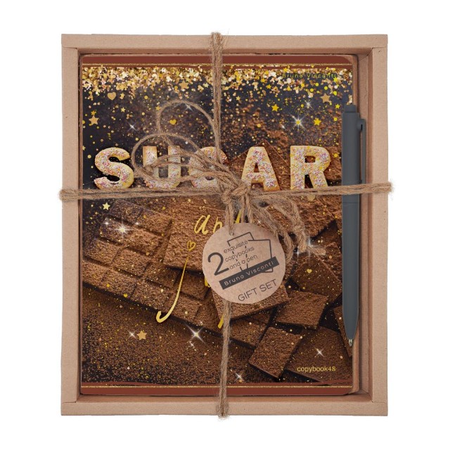 Набор подар BV Sweet Life. Sugar (две тетради и ручка)
