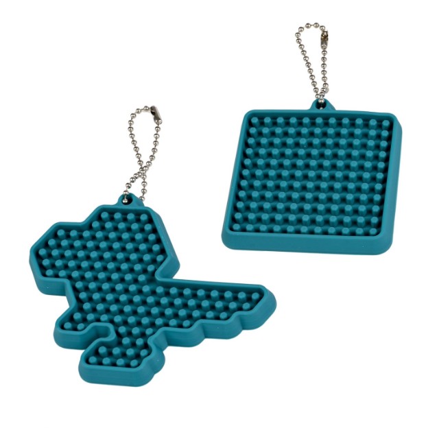 Творч Мозаика Динозавры, мамонт, череп, 2 сменные формы-брелока из силикона, 4 схемы Превью 4