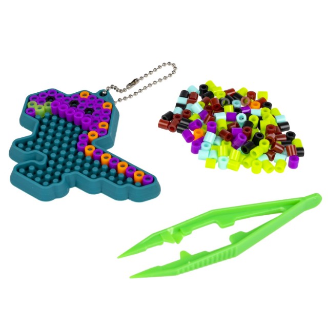 Творч Мозаика Динозавры, мамонт, череп, 2 сменные формы-брелока из силикона, 4 схемы Превью 5