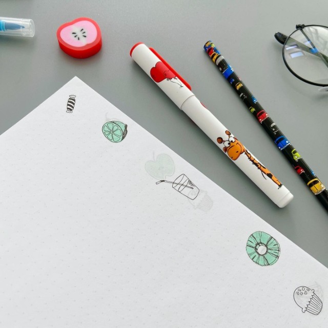 Карандаш ч/гр HB BV HappyGraphix Цветные автомобили б/ластика Превью 1