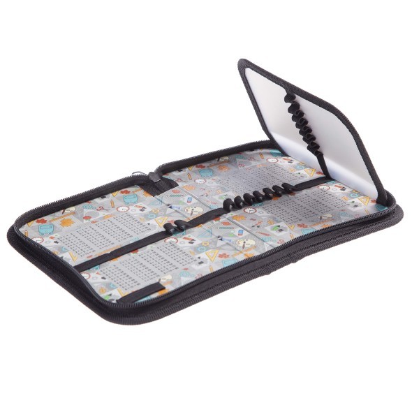 Пенал 1 отд пуст 1 откид планк Hatber Клубничный шик Превью 2