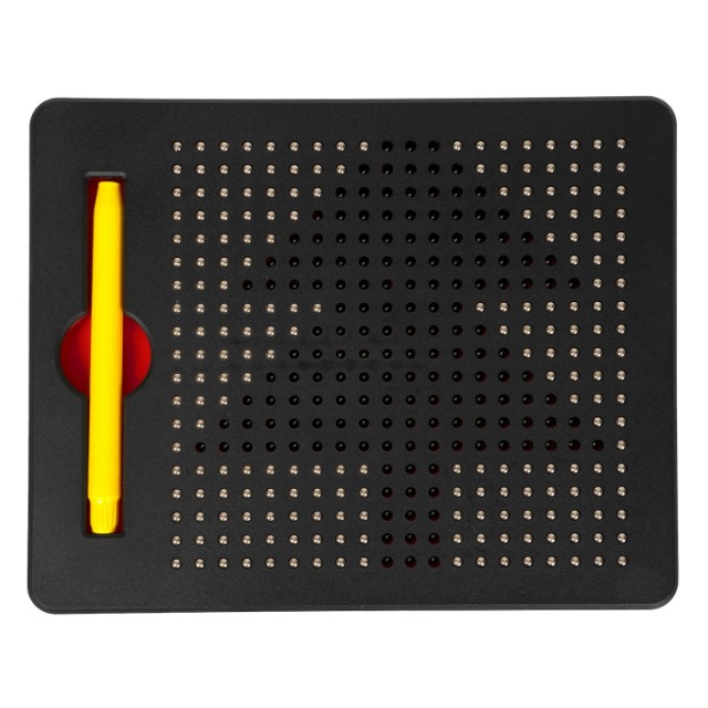 Игра Мозаика 380 фишек в планшете Магнитные крапинки чёрные Превью 7