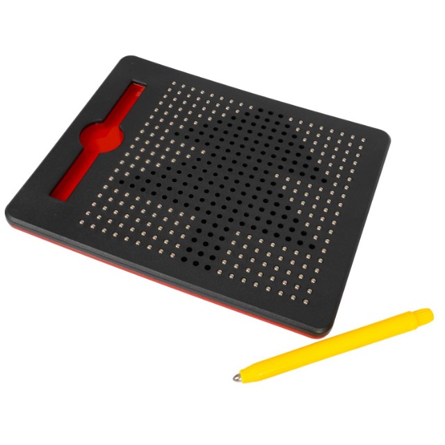 Игра Мозаика 380 фишек в планшете Магнитные крапинки чёрные Превью 8