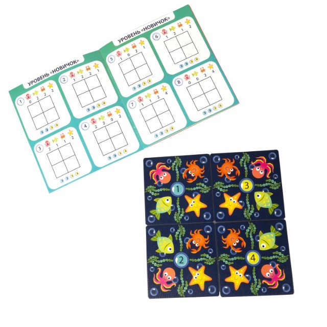 Игра Настольная Головоломка Приключения осьминожек Превью 5