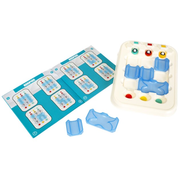 Игра Логическая Безумные пингвины. Тоннельная гонка Превью 4