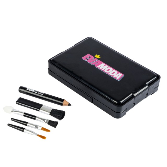 Набор детской декоративной косметики Bondibon Eva Moda тени для век-13шт, блеск для губ-5шт., румяна-6шт. Превью 4