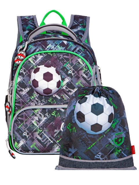 Ранец Across Футбол + мешок, брелок Превью 2