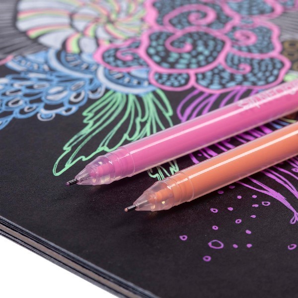 Ручки гелевые 10цв пастель Hatber Terra Colora NeoGel 0,5мм для тонированной бумаги Превью 1