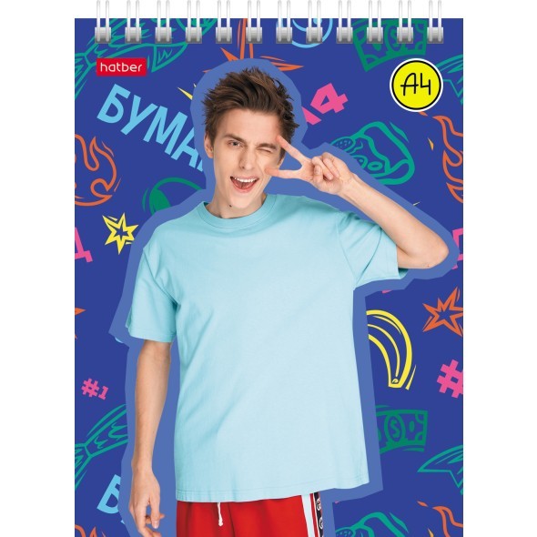 Блокнот А6 40л кл спир Влад А4 Превью 4