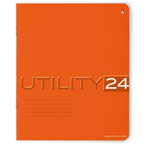 Тетрадь 24л клетка Однотонная. Utility Превью 6
