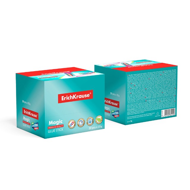 Клей-карандаш 15гр EK Magic цветной Превью 2