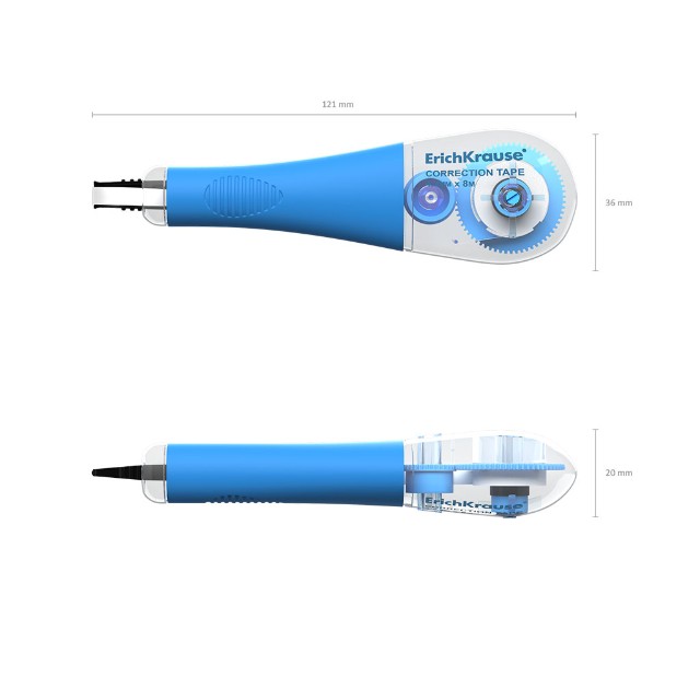 Штрих-лента 4.2мм*8м EK Techno White Превью 1