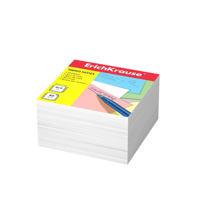 Блок д/записей 90*90*50 белый Превью 0