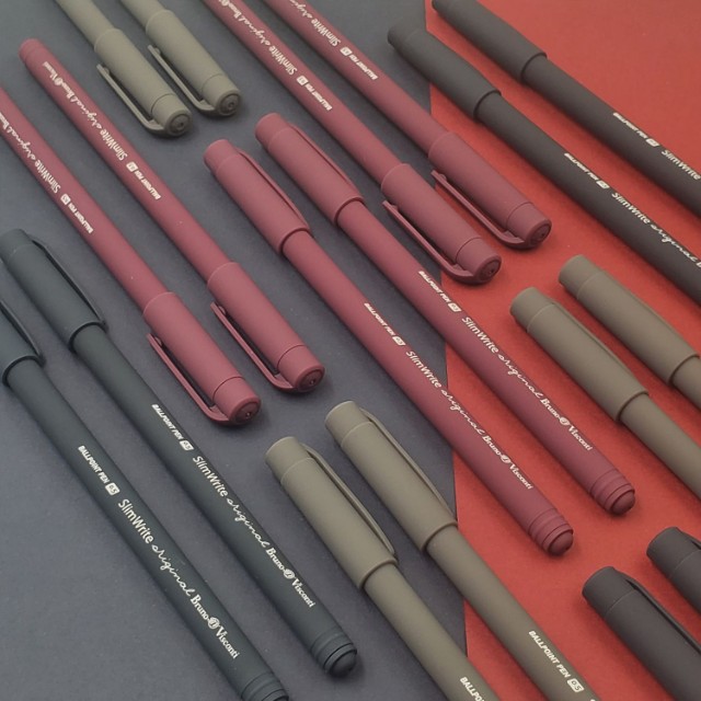 Ручка шариковая синяя BV SlimWrite Original  0.5мм Превью 1