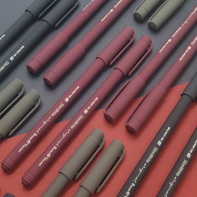 Ручка шариковая синяя BV SlimWrite Original  0.5мм Превью 3