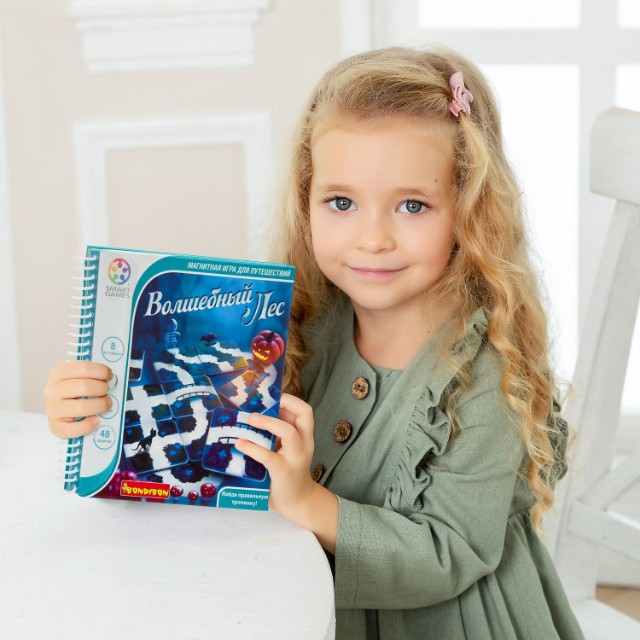 Игра Магнитная Волшебный лес (4 уровня сложности) 6+ Превью 1