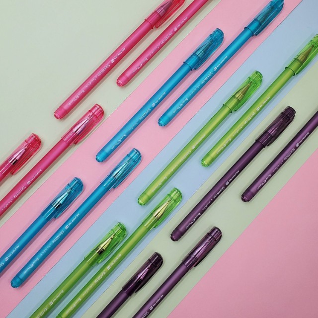 Ручка шариковая синяя BV SlimWrite Creative 0.7мм Превью 7