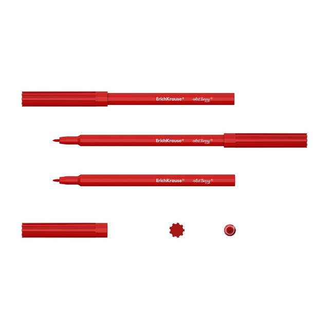 Фломастеры 6 цв EK ArtBerry цвет. вент колп. водная основа (тукан) Превью 3