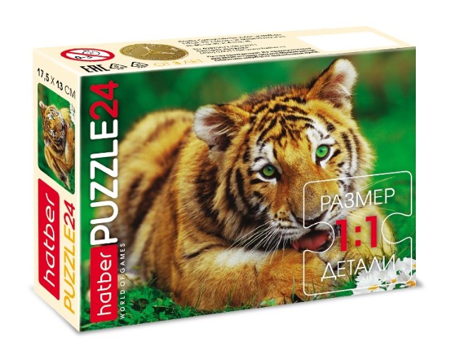 Пазл 24 Лесные жители 4вида Превью 0