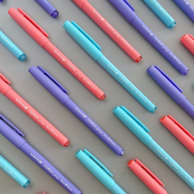 Ручка шариковая синяя BV CityWrite JOY 1,0мм Превью 5